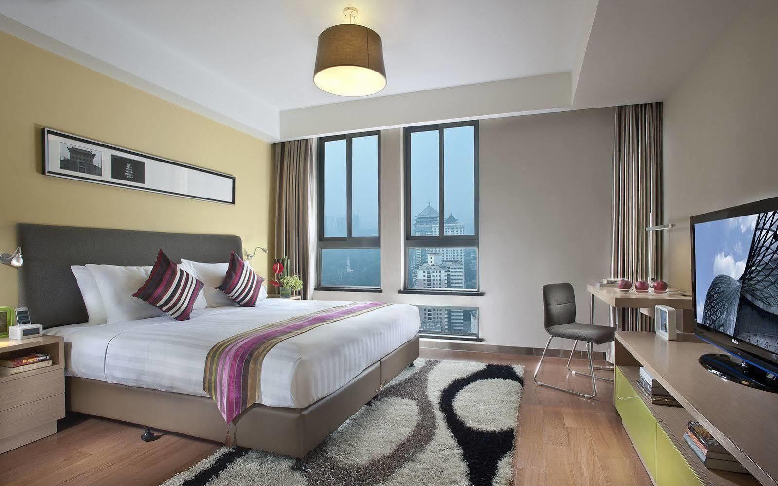 شيان Citadines Aparthotel Xingqing Palace Xi'An المظهر الخارجي الصورة
